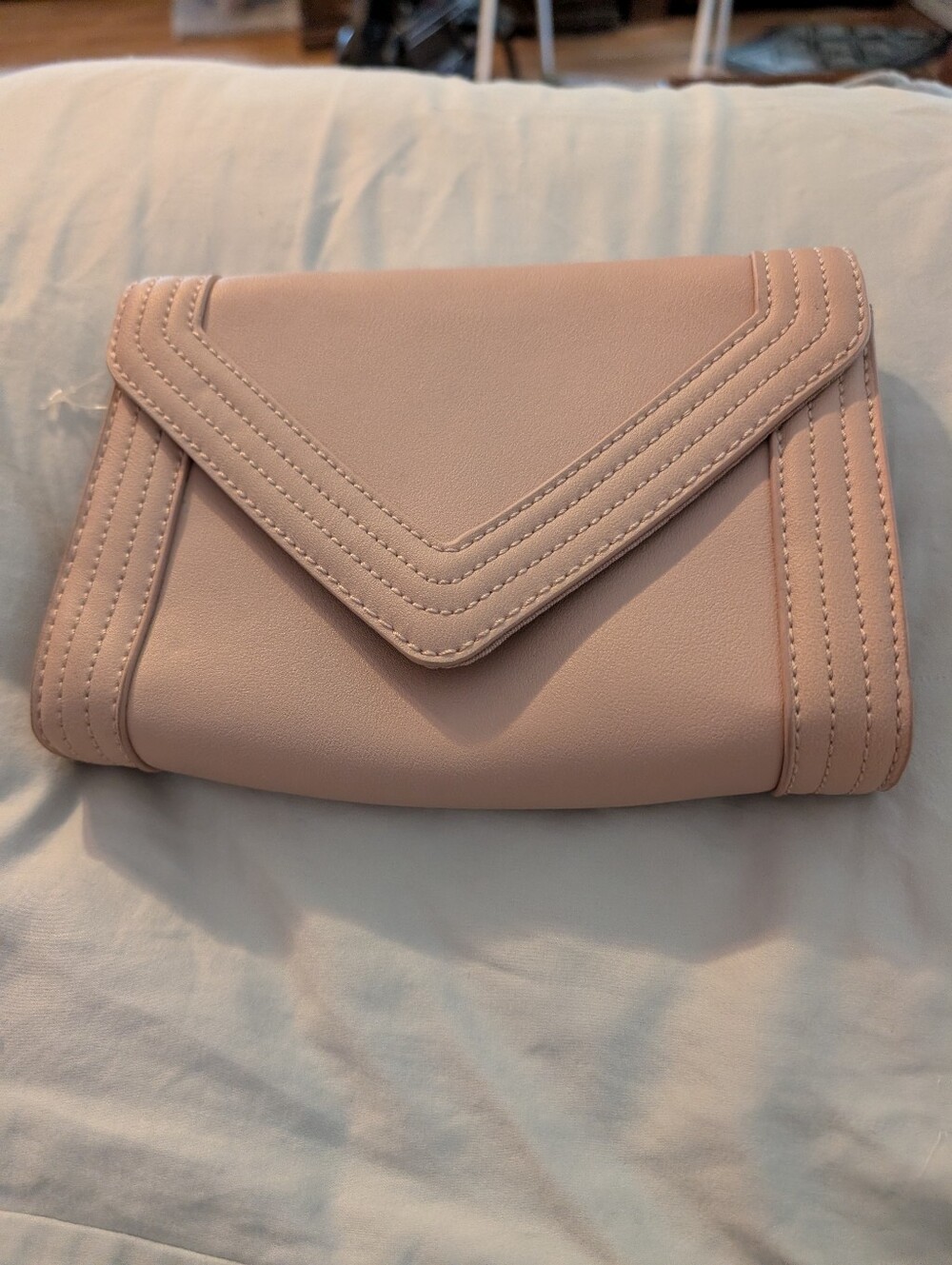 Women's Aldo Blush Pink Envelope Clutch